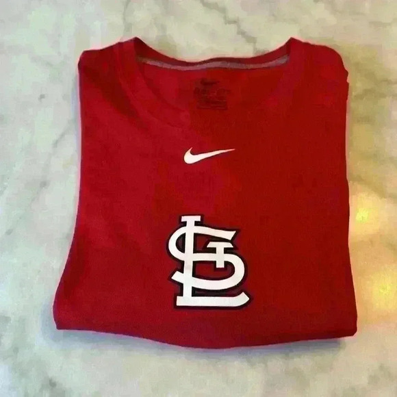 Nike Dri-Fit MLB Saint Louis Cardinals Short Sleeve Tee - Picture 9 of 9